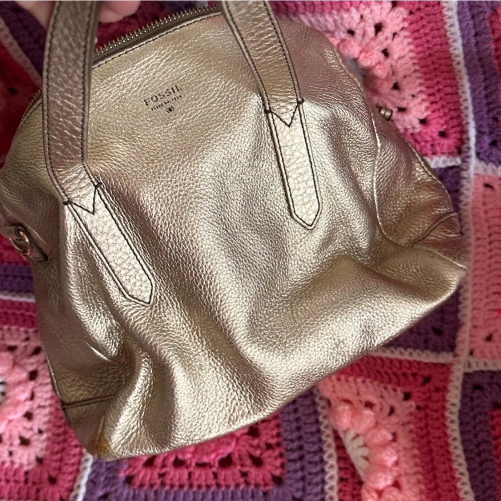 CLOSE OUT SALE FOSSIL Sydney Explorer Tote Project Bags Repair Lot Rehab Bundle - Picture 4 of 12